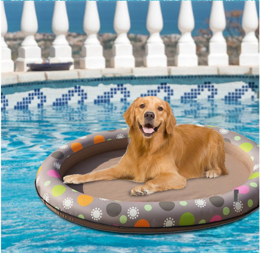 Dog Swimming inflatable ring