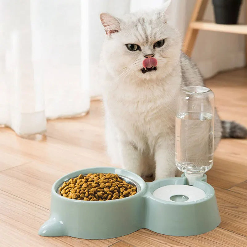 Dog Cat Bowl Automatic Food Water feeder