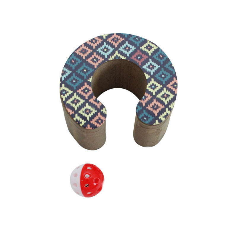 Foldable Cat Scratching Ring