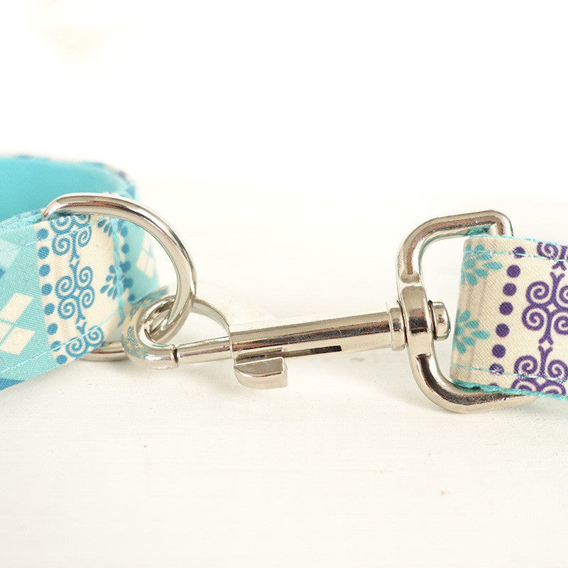 MUTTCO dog collar leash set