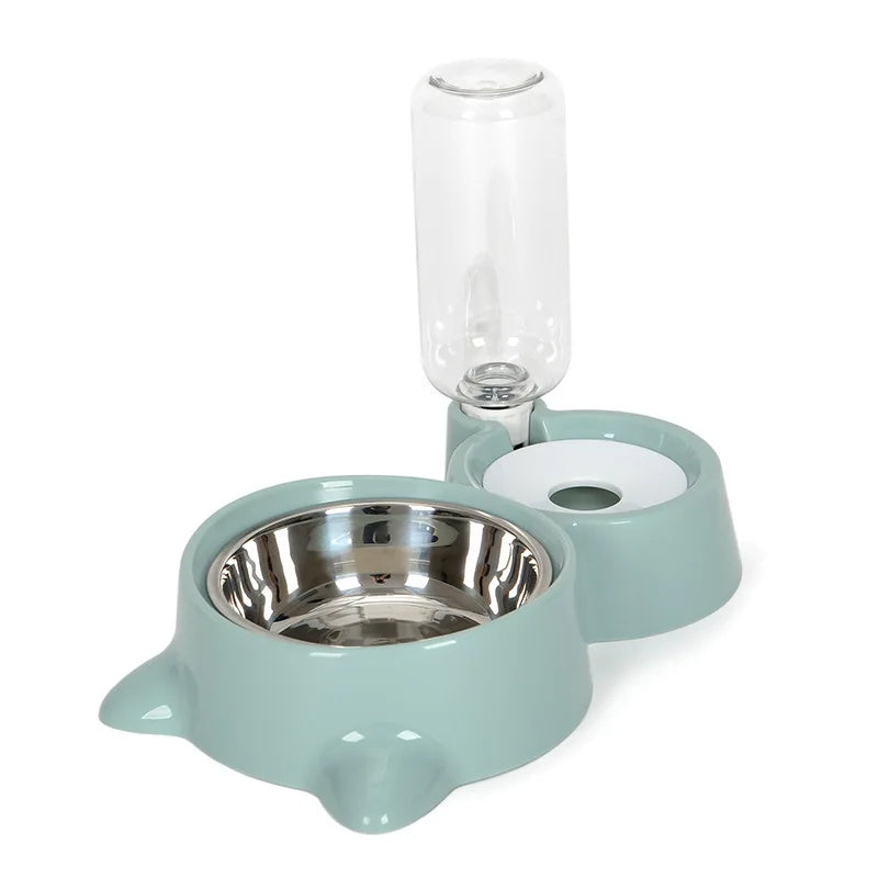 Dog Cat Bowl Automatic Food Water feeder