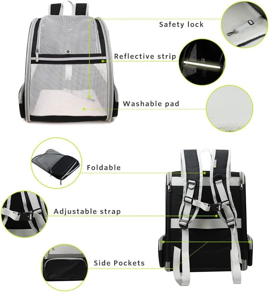 Innovative Traveler Backpack for cats and dogs