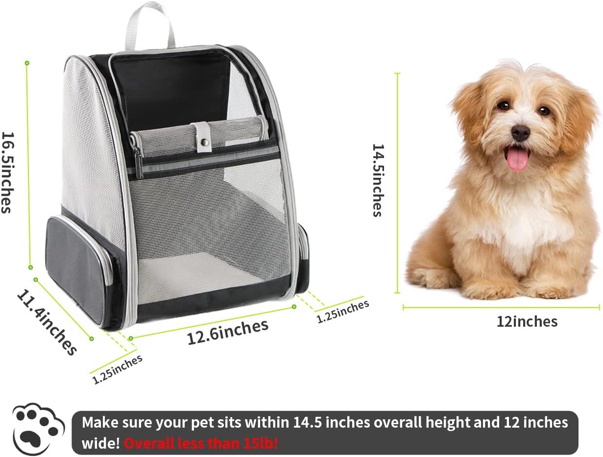 Innovative Traveler Backpack for cats and dogs